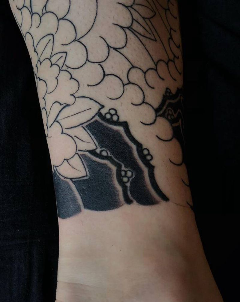 今日进度~纹身图片_老传统纹身图案