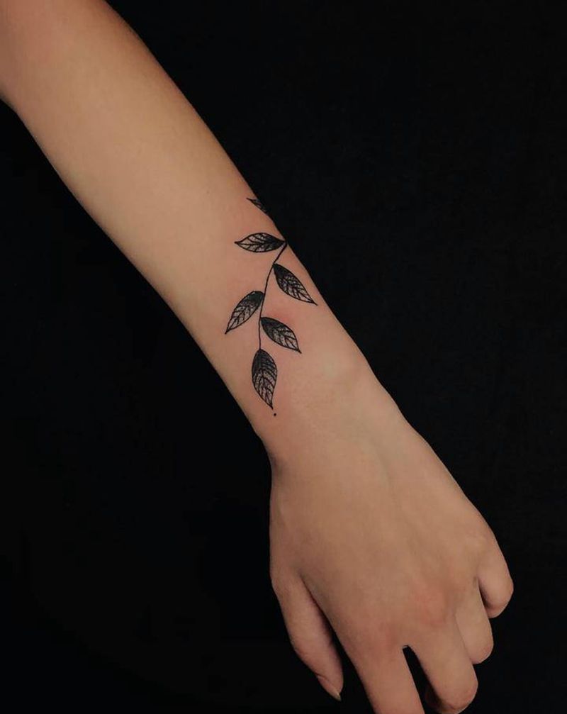 刺艺堂-刺林绘制小刺～纹身图片_点刺纹身图案