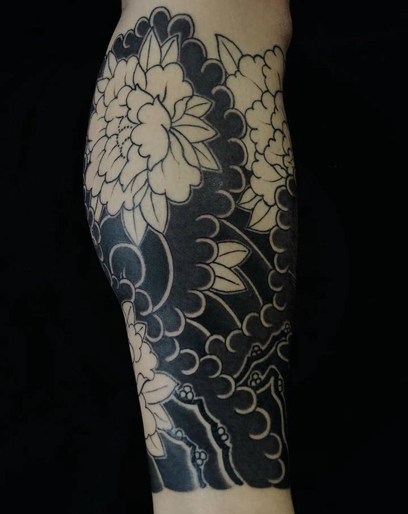 今日进度~纹身图片_老传统纹身图案