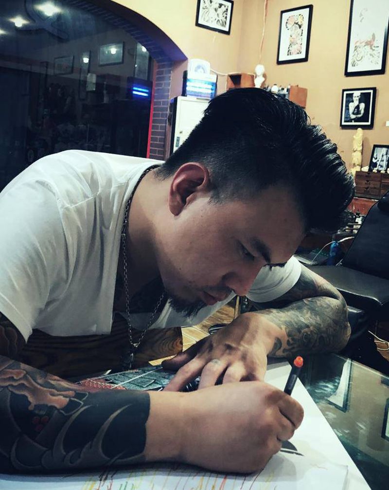 [月亮]～纹身图片_老传统纹身图案