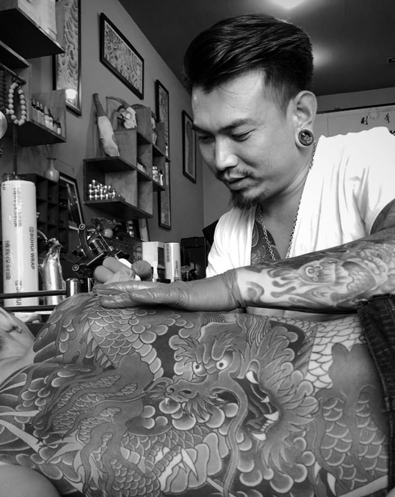 [月亮]～纹身图片_老传统纹身图案