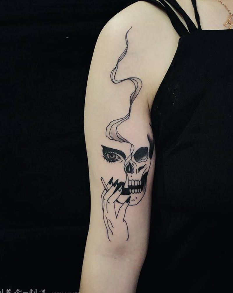 今日小刺～纹身图片_几何纹身图案