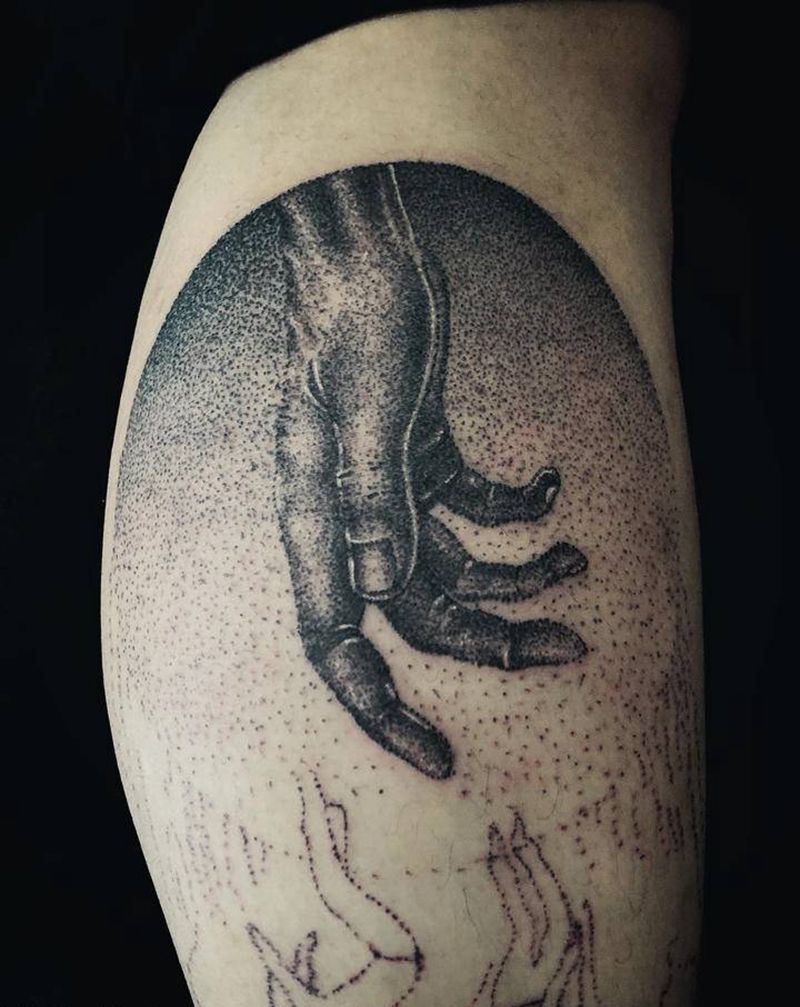 刺林今日工作进度～纹身图片_点刺纹身图案