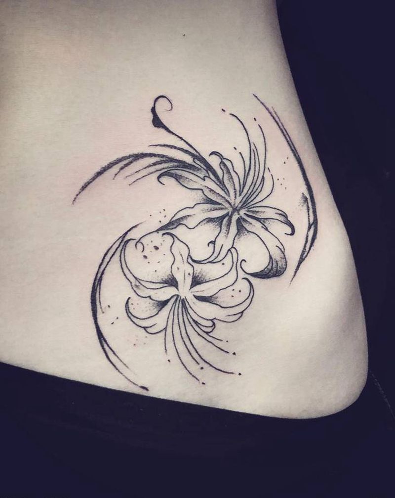 彫茜小刺～纹身图片_点刺纹身图案