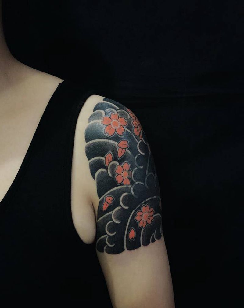 覆盖纹身图片_老传统纹身图案