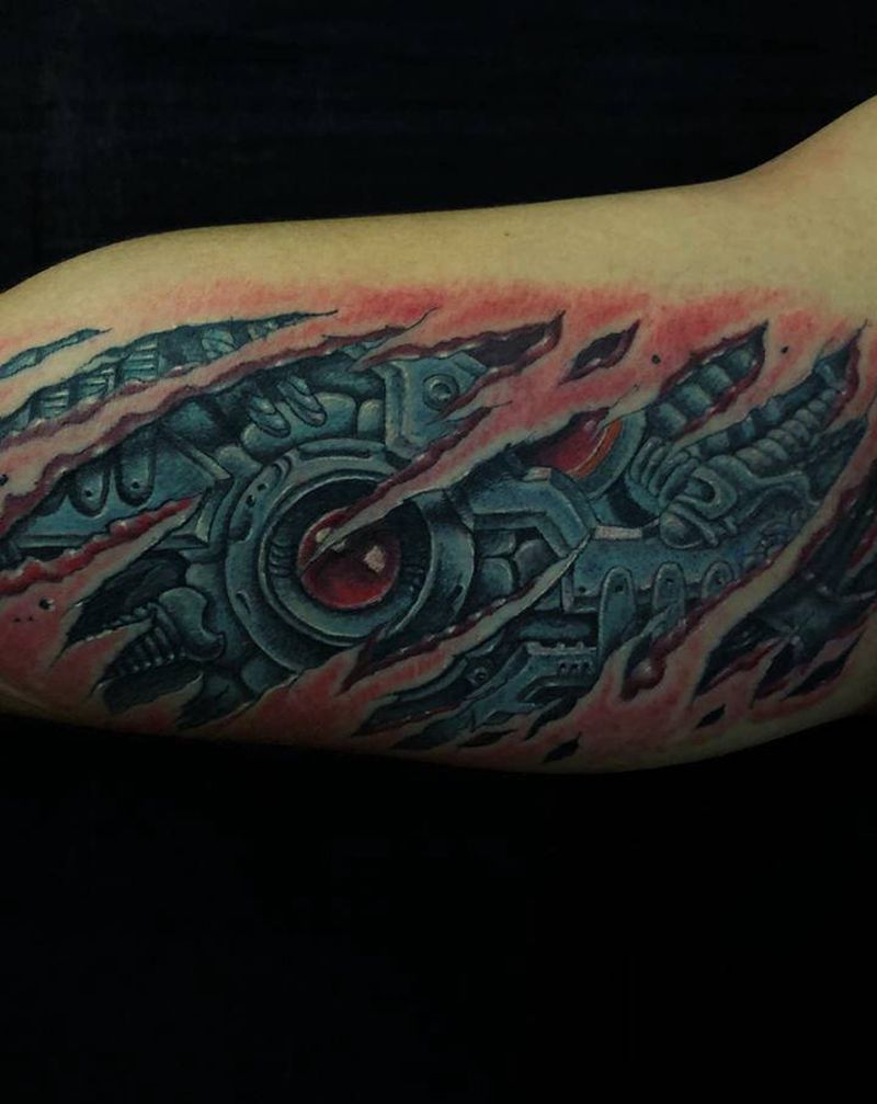 今日作品～纹身图片_欧美写实纹身图案