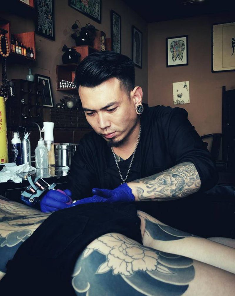 人的精神有三种境界：骆驼、狮子纹身图片_老传统纹身图案