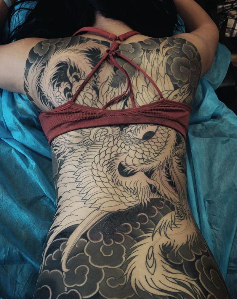 今日进度~纹身图片_老传统纹身图案