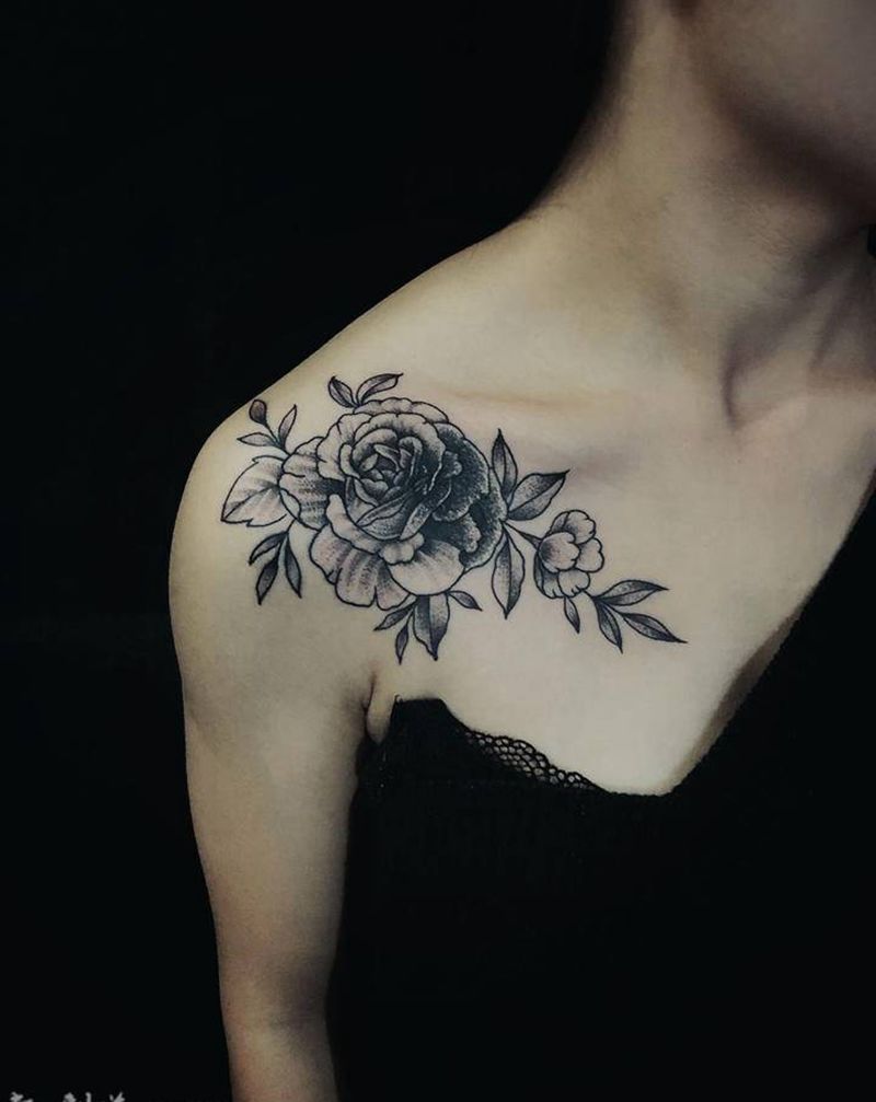 强势小盖~纹身图片_点刺纹身图案