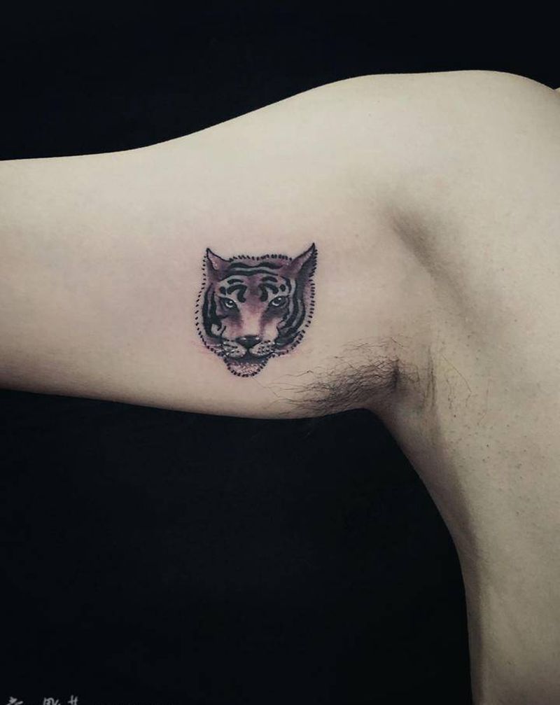 小恼呼~纹身图片_老传统纹身图案