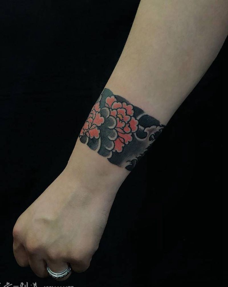 传统小刺 耗三小时~纹身图片_老传统纹身图案