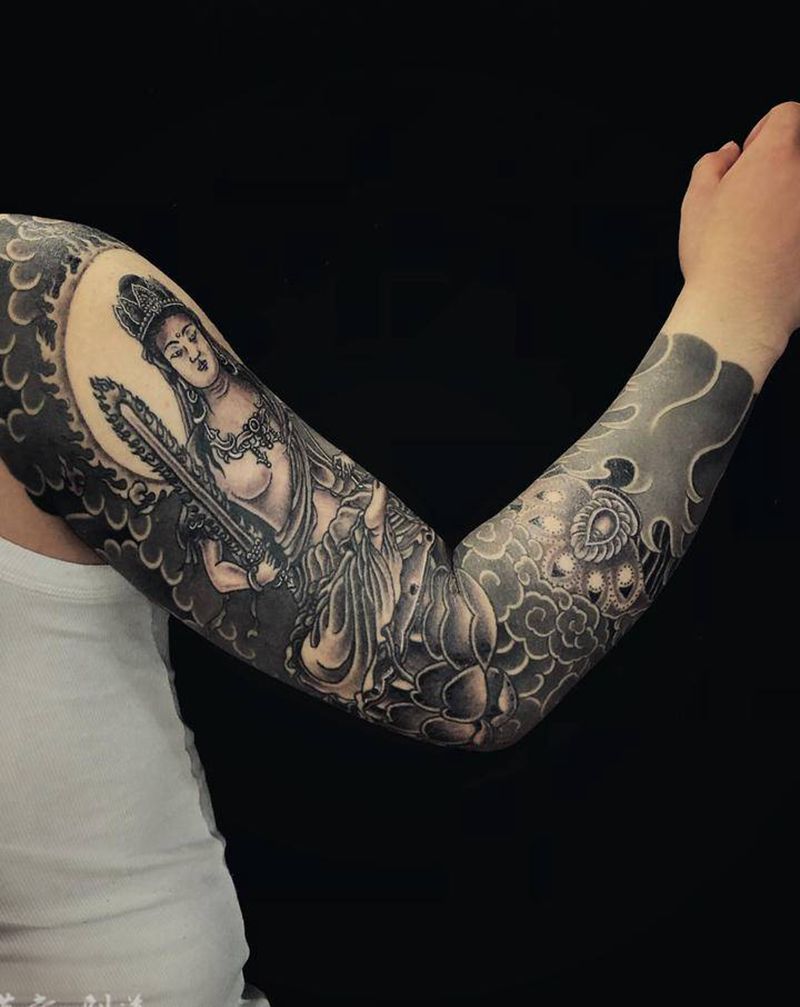 今日刺作～纹身图片_老传统纹身图案