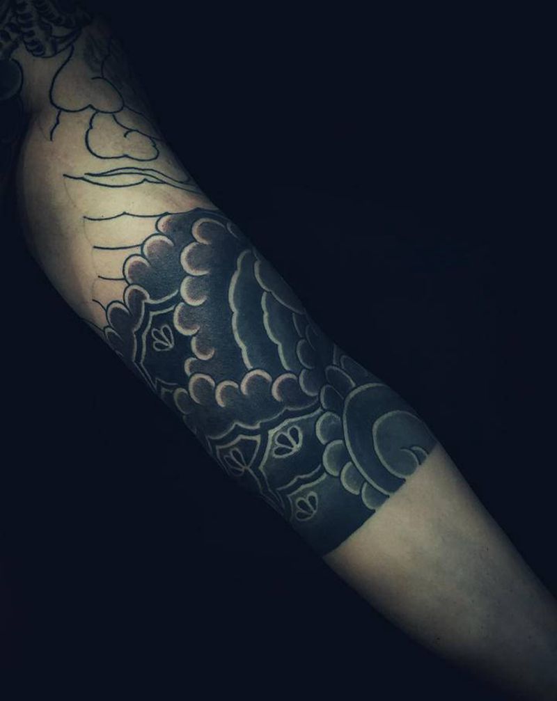 进度纹身图片_老传统纹身图案