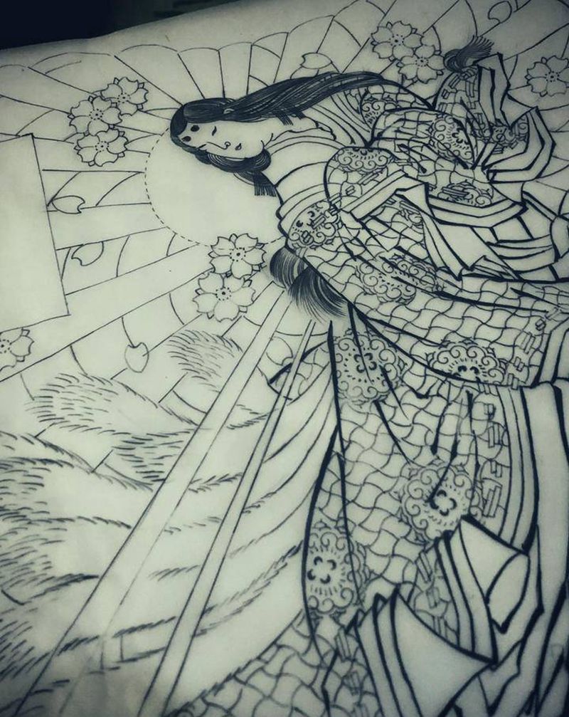 初稿~纹身图片_老传统纹身图案