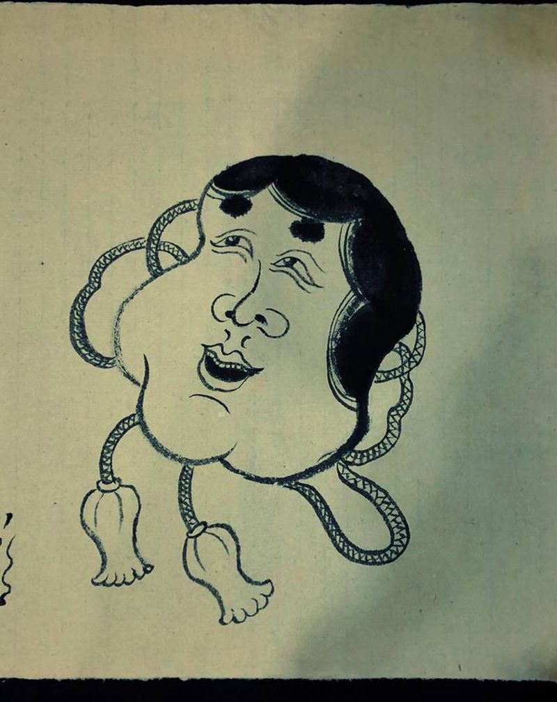 小趣纹身图片_老传统纹身图案