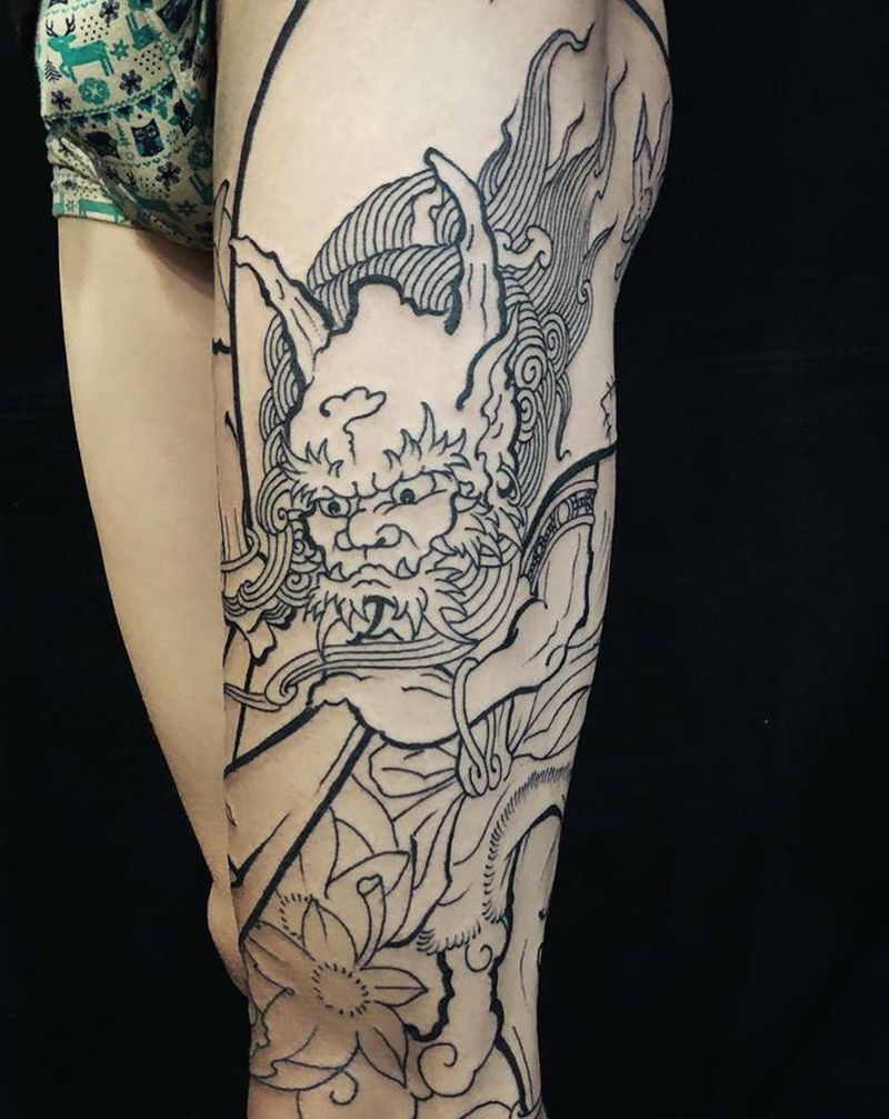 今日进度纹身图片_老传统纹身图案