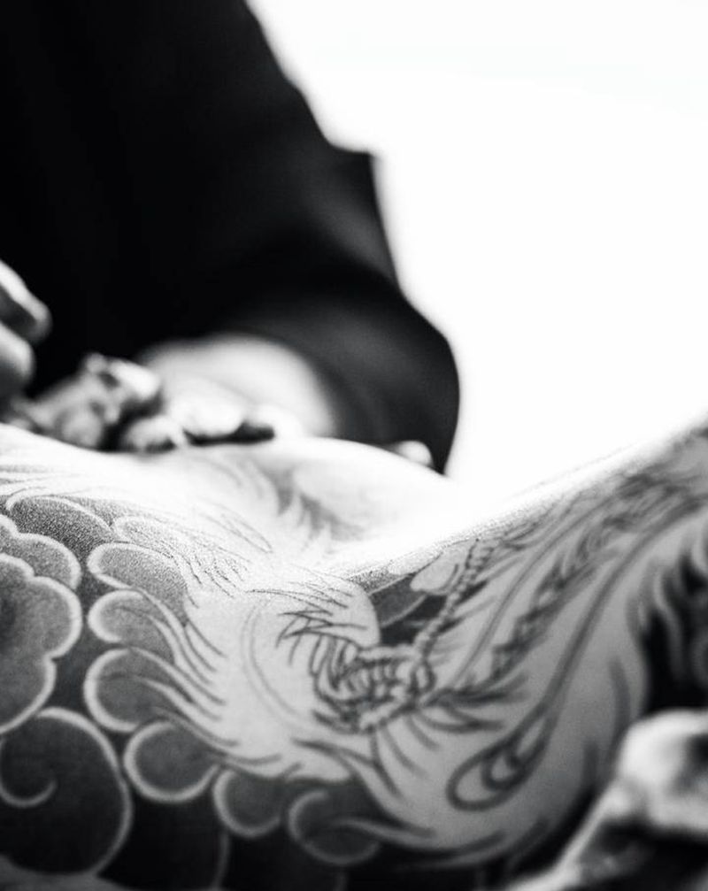 尾勝～纹身图片_老传统纹身图案