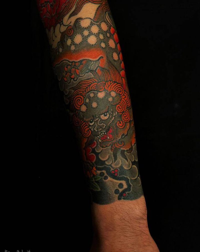 进度～纹身图片_老传统纹身图案