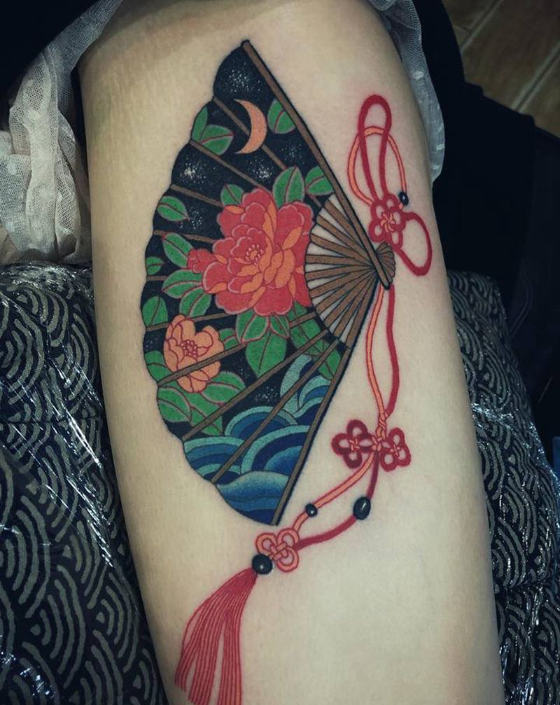 [月亮]～纹身图片_老传统纹身图案