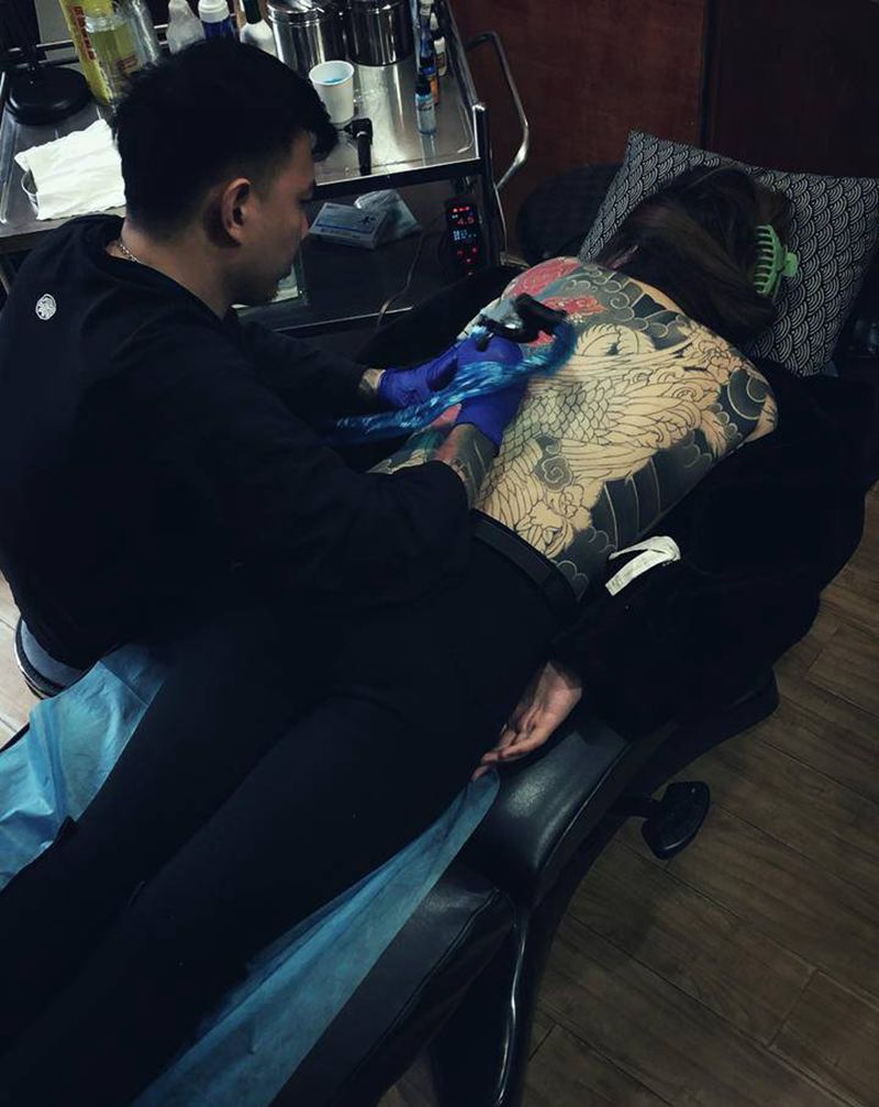 进度纹身图片_老传统纹身图案