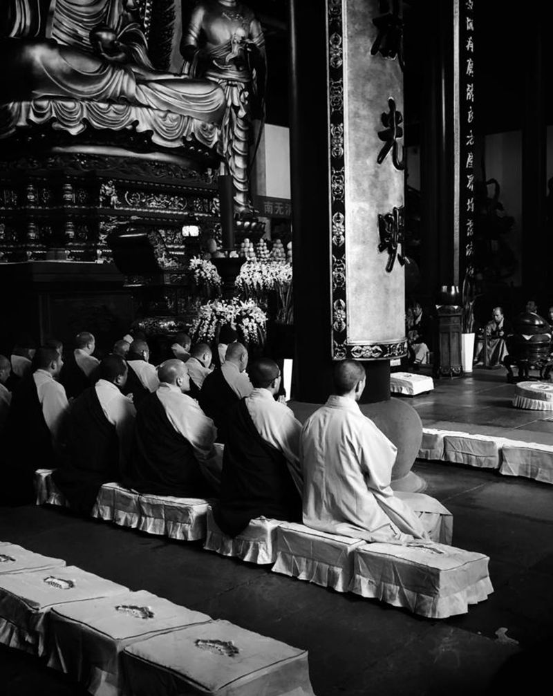 这些僧侣是做“减法”的“典范”纹身图片_老传统纹身图案