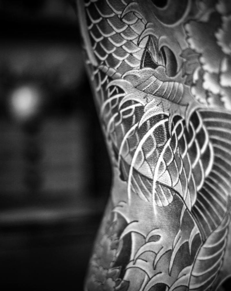 日月递嬗 光阴荏苒 去年岁末的纹身图片_老传统纹身图案