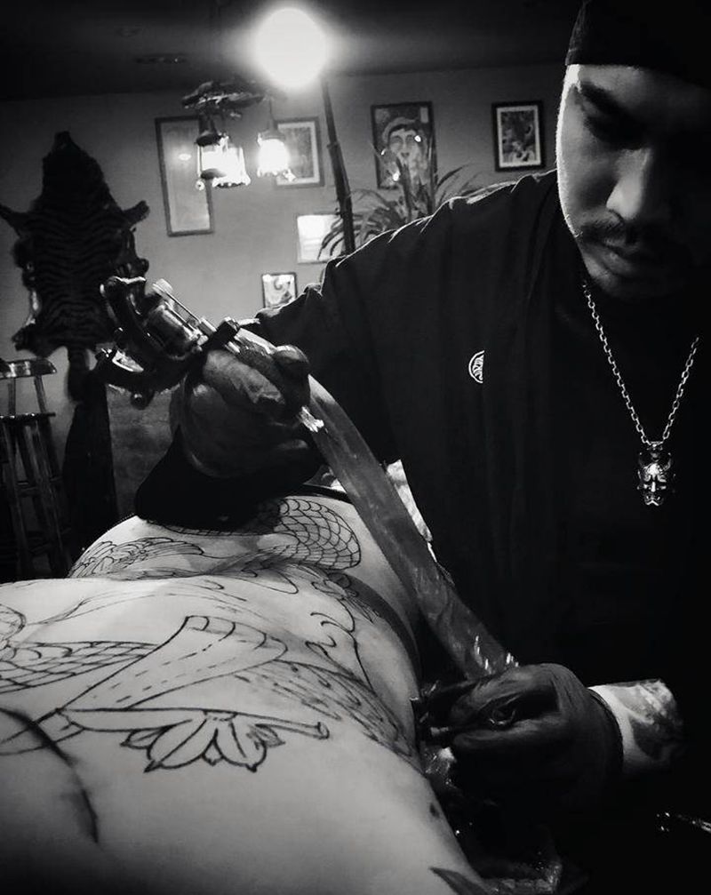 花絮～纹身图片_老传统纹身图案