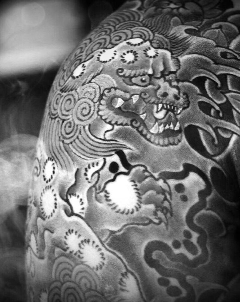 收工～纹身图片_老传统纹身图案