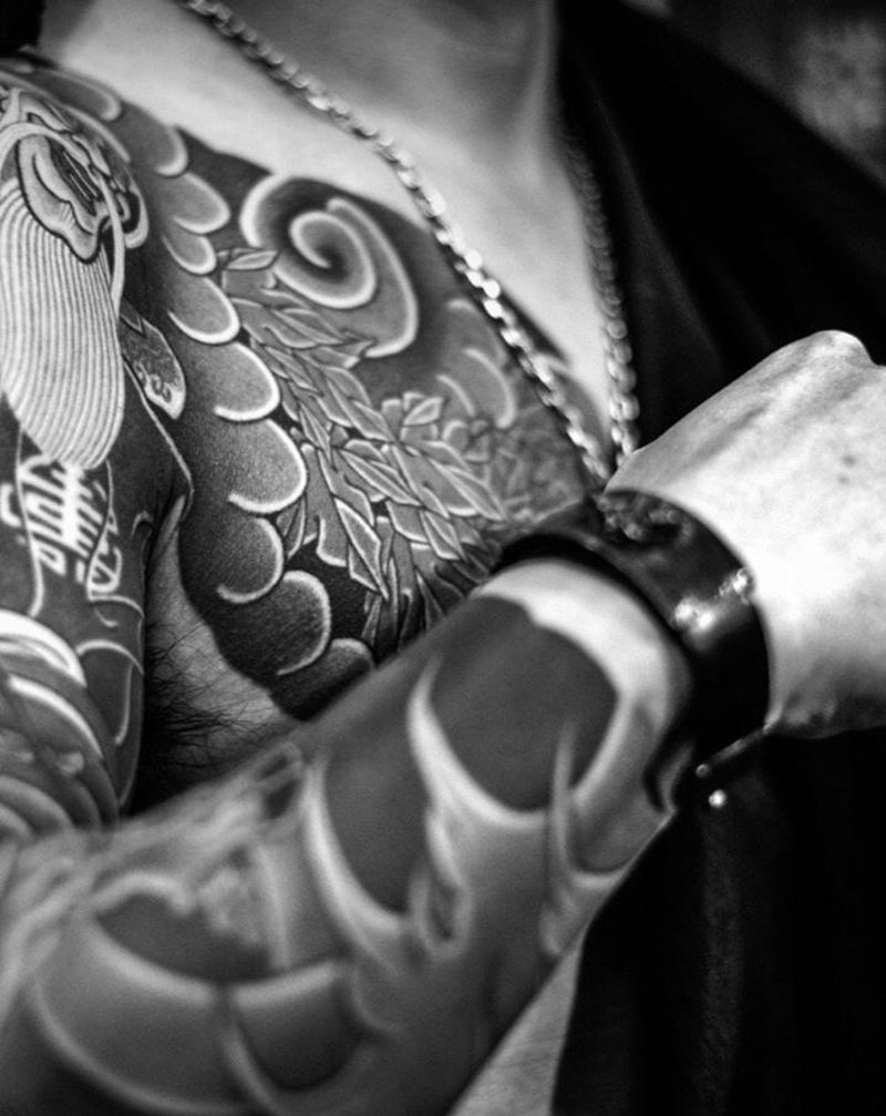 传统刺青～纹身图片_老传统纹身图案