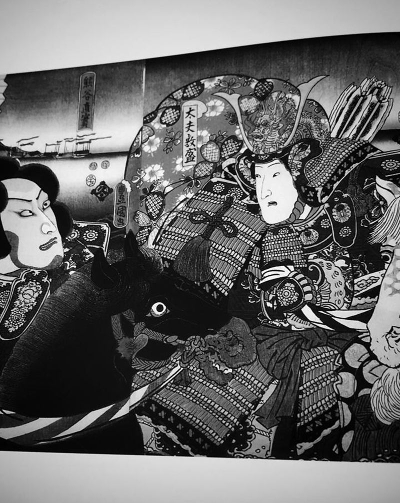 浮世绘～纹身图片_老传统纹身图案