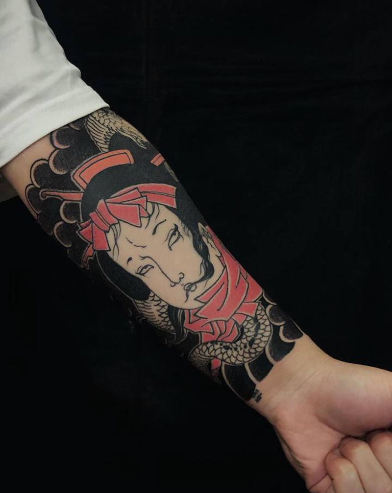 先到这里 下次再续~纹身图片_老传统纹身图案