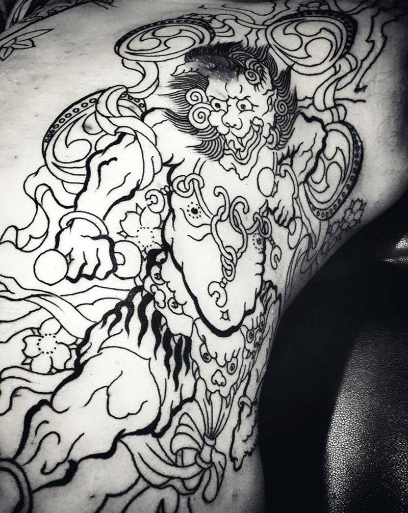 进度～纹身图片_老传统纹身图案