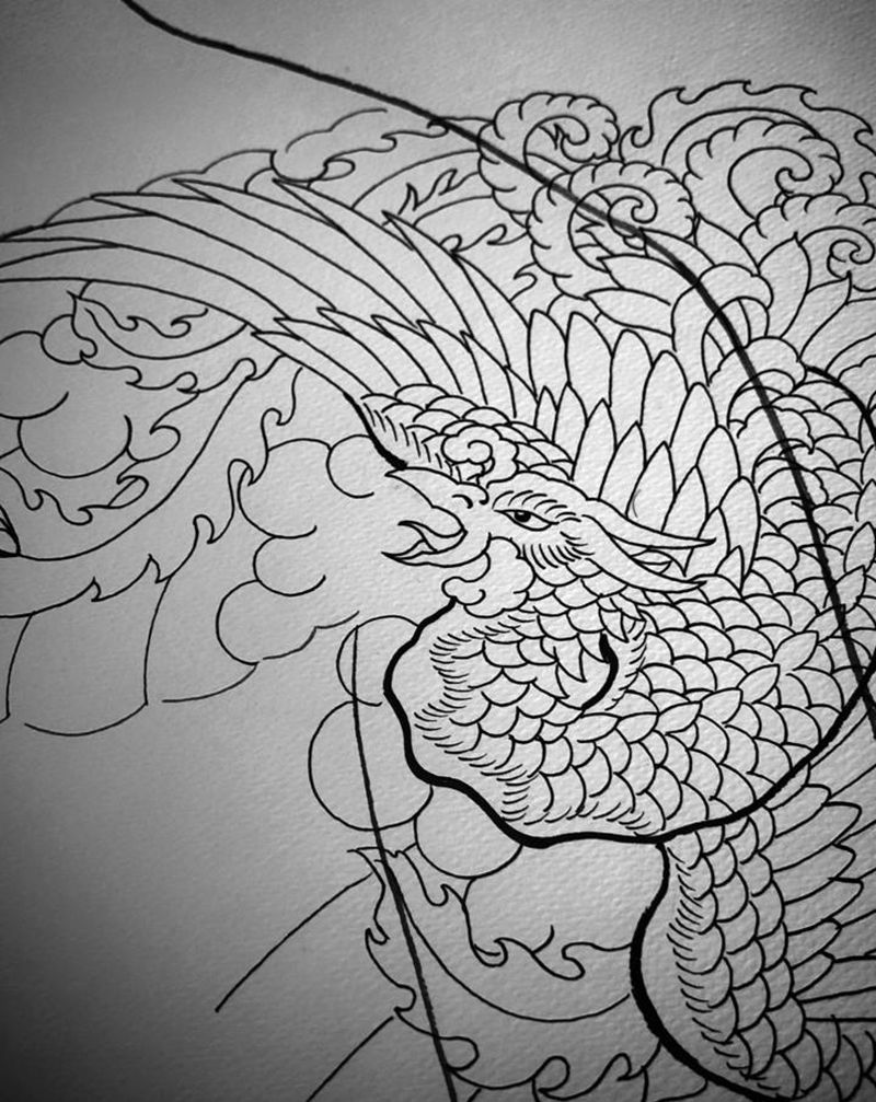 早课～纹身图片_老传统纹身图案