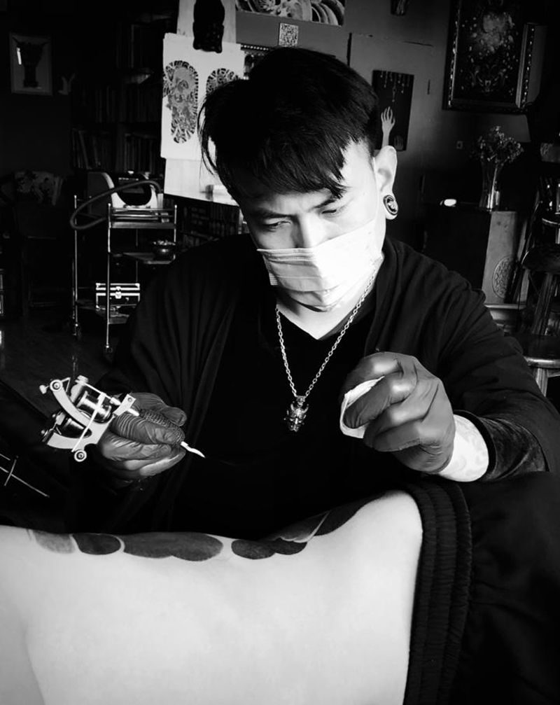 进度～纹身图片_老传统纹身图案