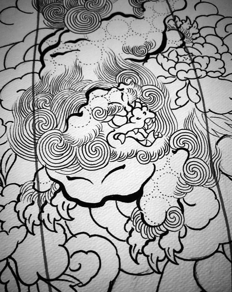 早课～❄️纹身图片_老传统纹身图案