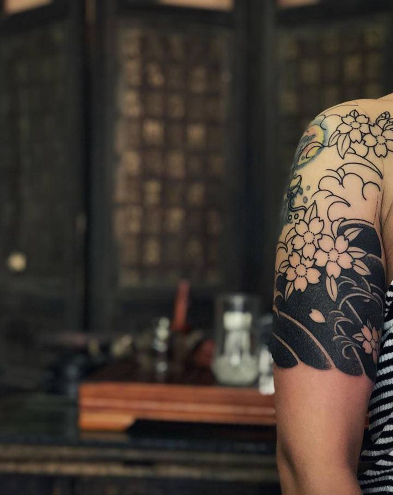 今日进度～纹身图片_老传统纹身图案