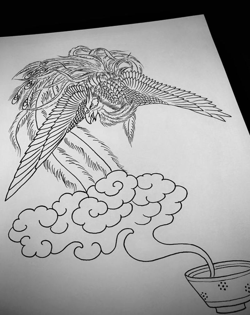 早课～纹身图片_老传统纹身图案