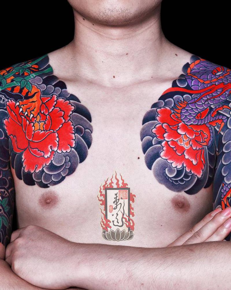 16年繪刺～纹身图片_老传统纹身图案