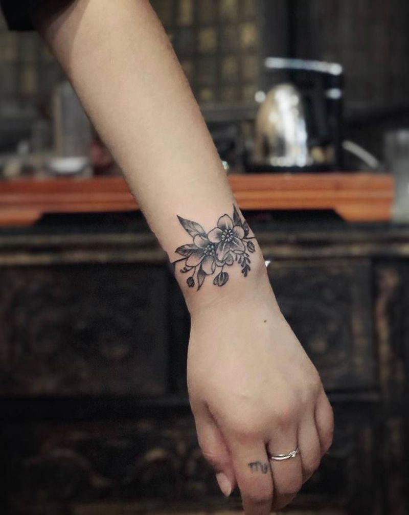 疤痕覆盖～纹身图片_老传统纹身图案