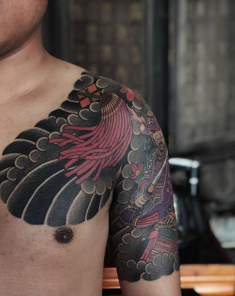 今日工事～纹身图片_老传统纹身图案