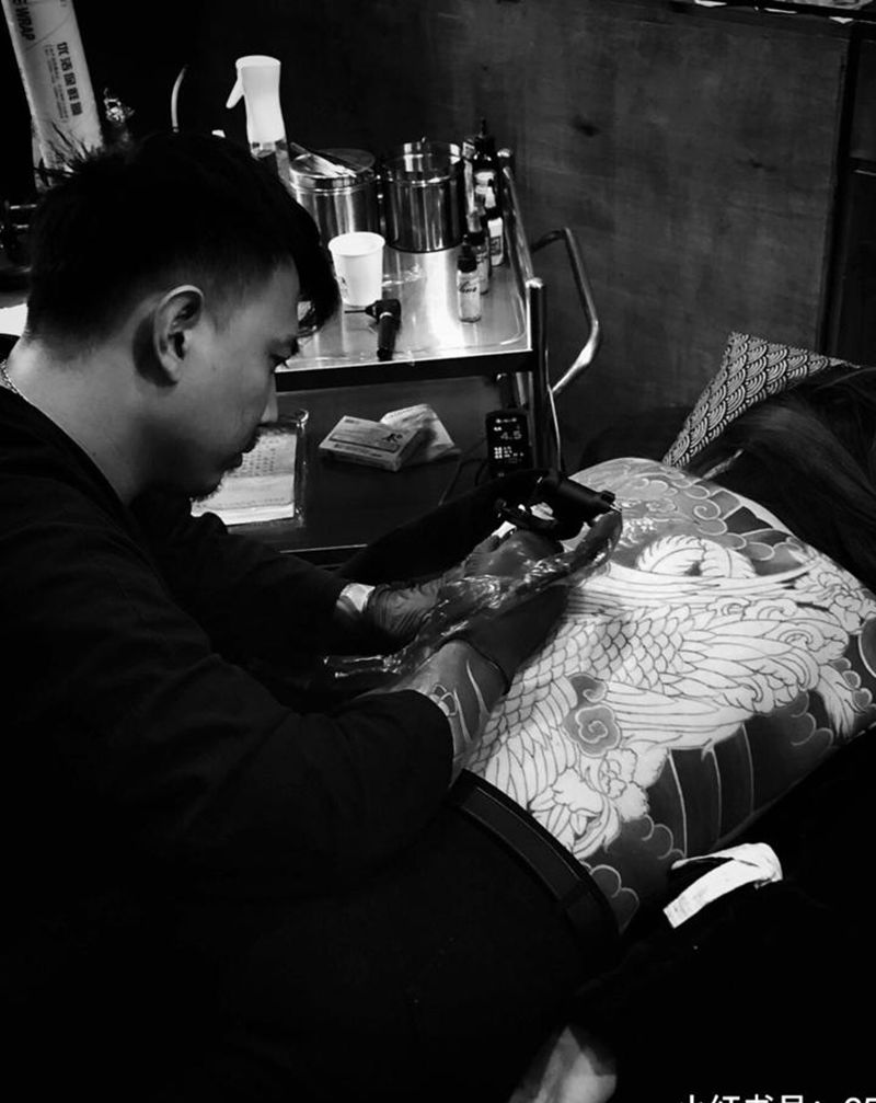 收工～纹身图片_老传统纹身图案