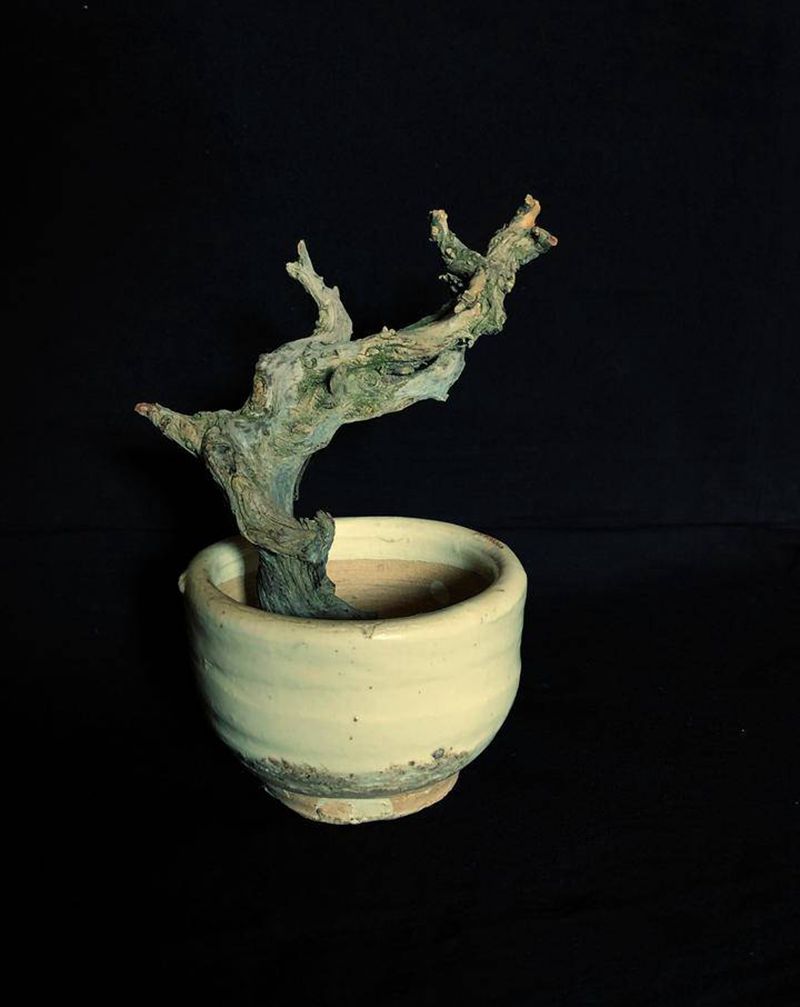 太行山脚下的磁和太行山崖上的柏纹身图片_老传统纹身图案