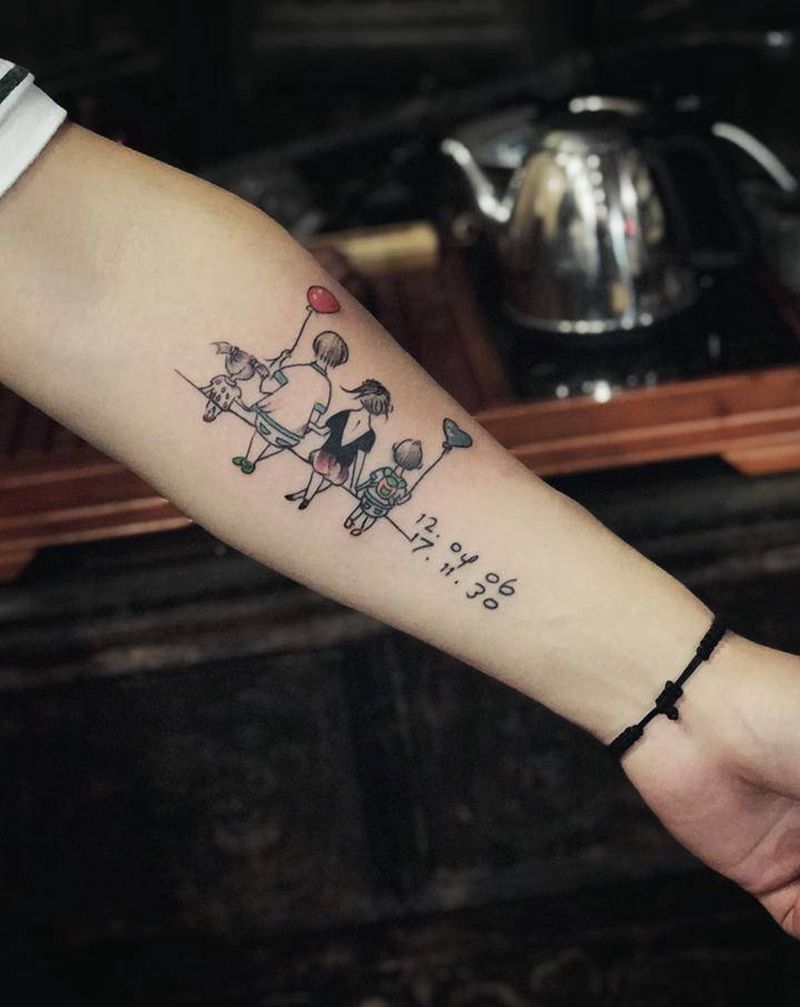 幸福的刺青～纹身图片_老传统纹身图案