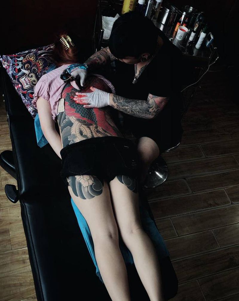 今日花絮～纹身图片_老传统纹身图案