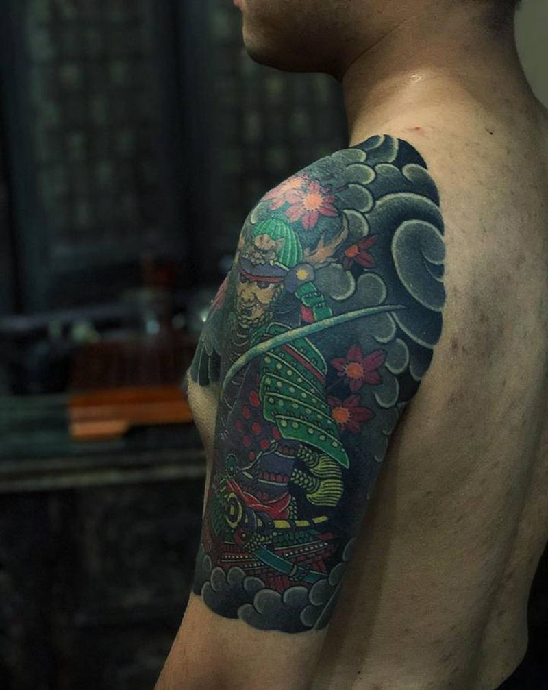 恢复后～纹身图片_老传统纹身图案