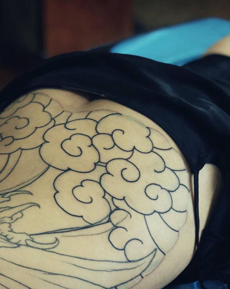 修修改改～纹身图片_老传统纹身图案