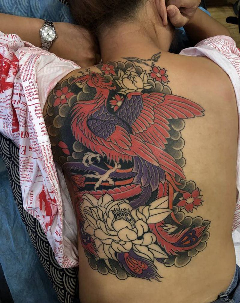 今日入墨一点彩～纹身图片_老传统纹身图案