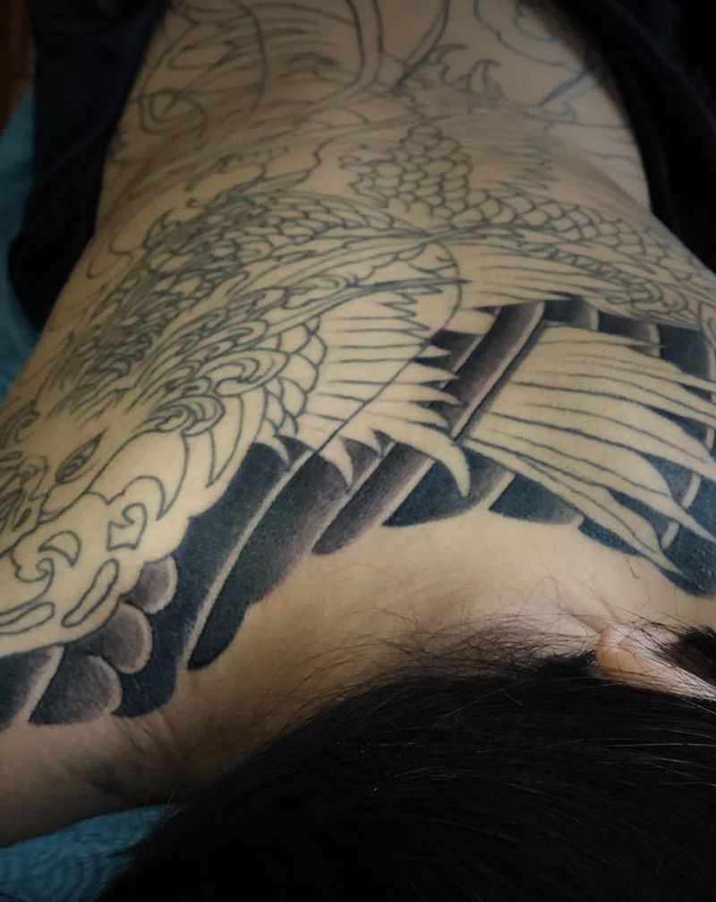 进度～纹身图片_老传统纹身图案