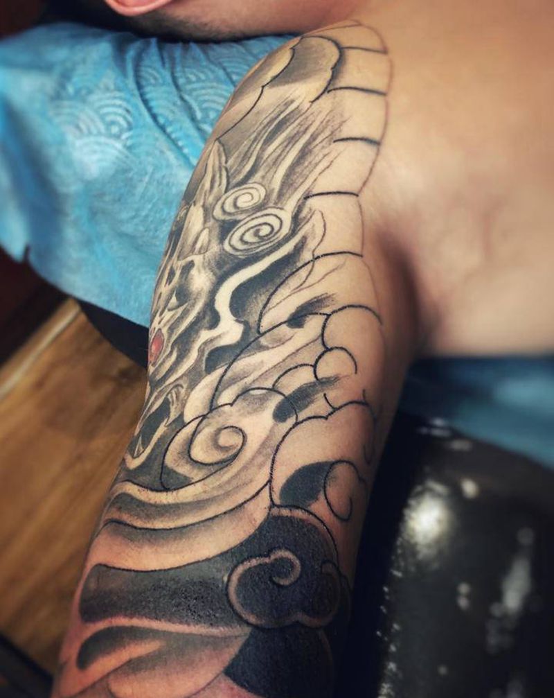 强势入墨～纹身图片_老传统纹身图案