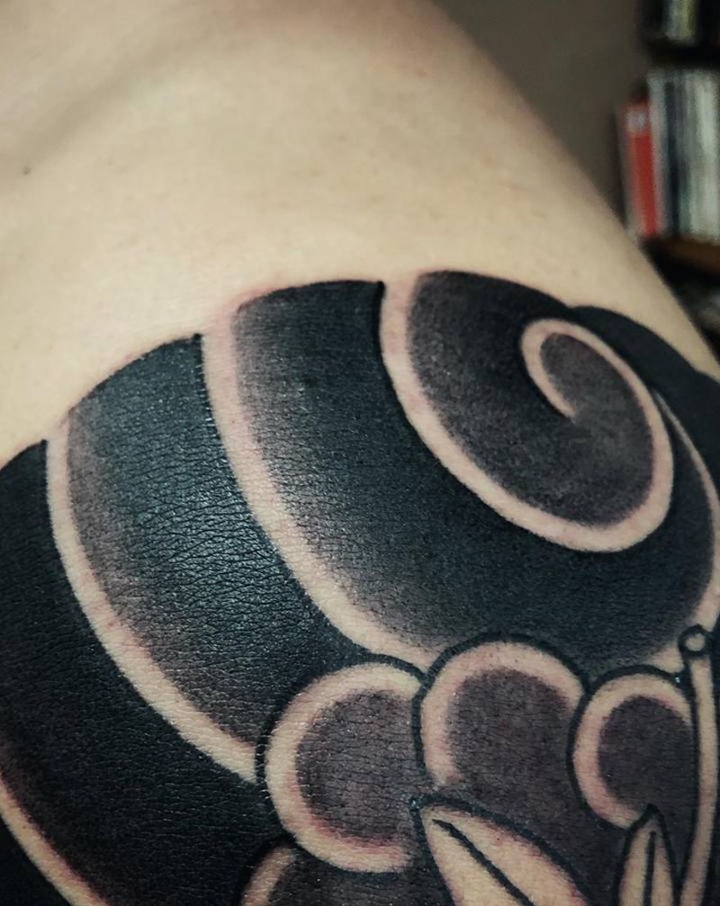 今日入墨 一点青～纹身图片_老传统纹身图案